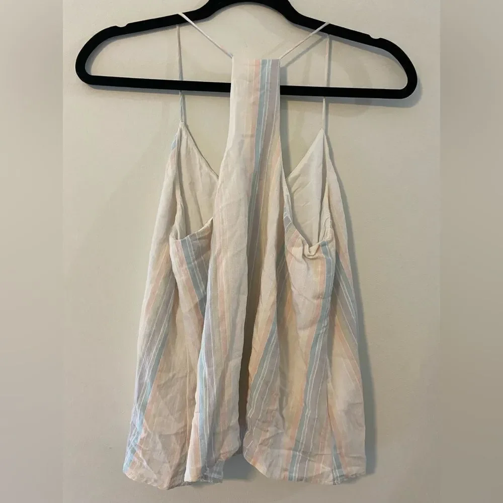 Style Rack, Pastel Stripe Tank, Size S, No Flaws, Excellent Condition - Picture 3 of 4